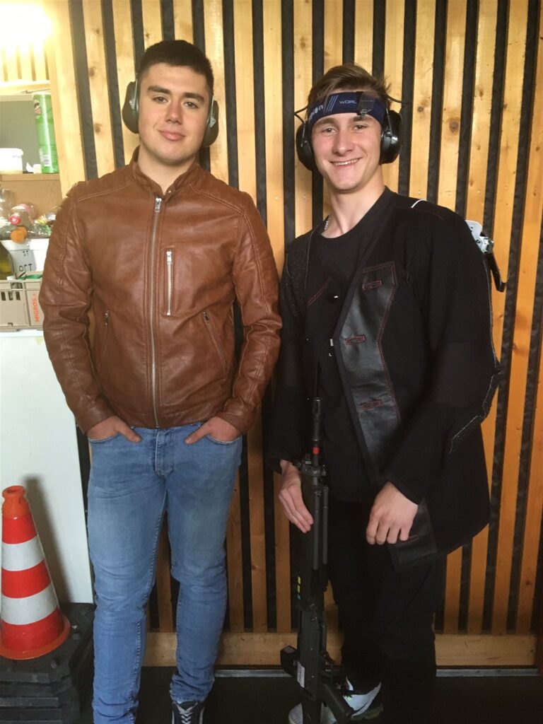 Nos deux jeunes qui repr&eacute;sentent la Vall&eacute;e de Joux