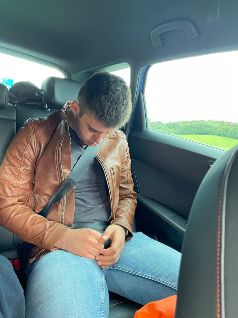 Dur le retour pour Hugo